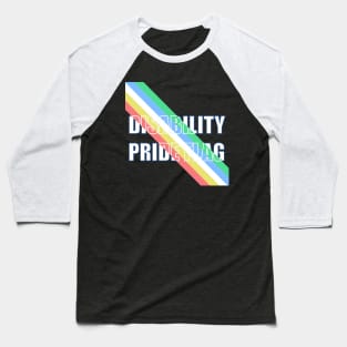 Disability Pride Flag Baseball T-Shirt